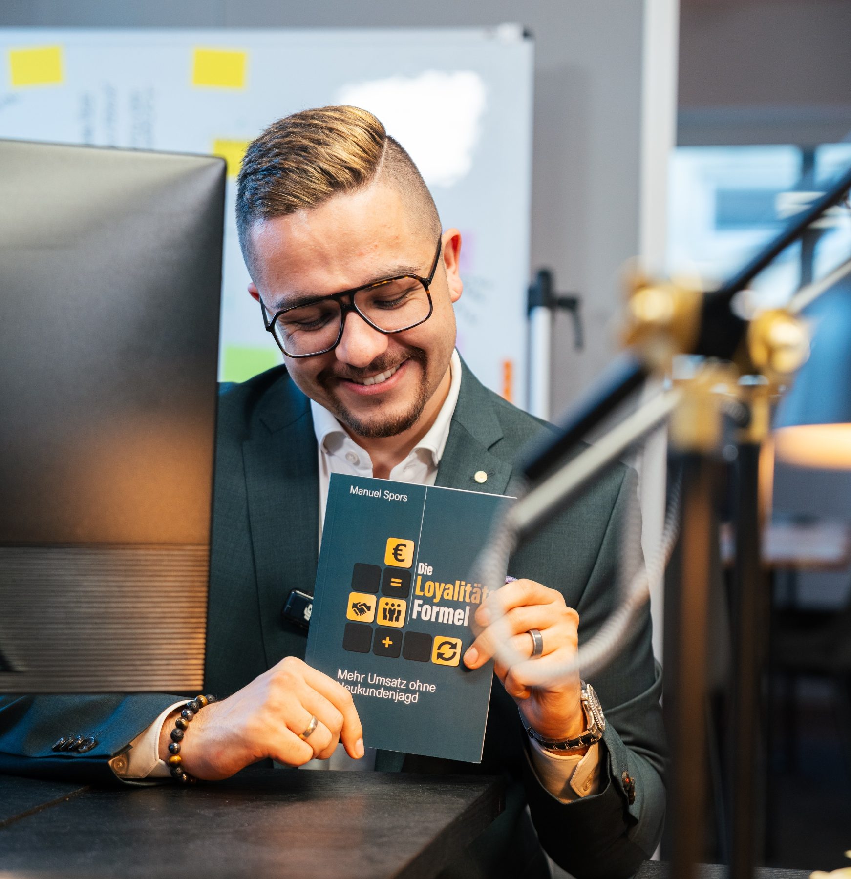 Manuel Spors mit dem MDL Award