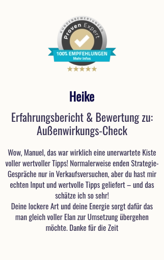 Kundenbewertung