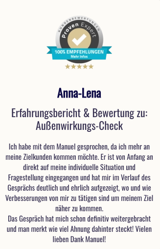 Kundenbewertung